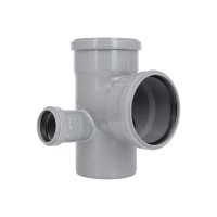 Хрестовина каналізаційна двоплощинна Ostendorf-OSMA HT-System PLUS d110/110/110/50×87° (Л)