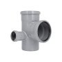Хрестовина каналізаційна двоплощинна Ostendorf-OSMA HT-System PLUS d110/110/110/50×87° (Л)