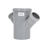 Хрестовина каналізаційна Ostendorf-OSMA HT-System PLUS d110/50/110/50×45°