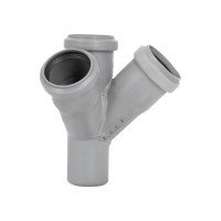 Хрестовина каналізаційна двоплощинна Ostendorf-OSMA HT-System PLUS d50/50/50/50×45°