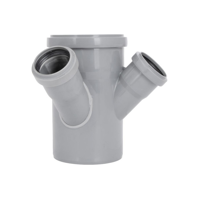 Хрестовина каналізаційна двоплощинна Ostendorf-OSMA HT-System PLUS d110/110/50/50×45°