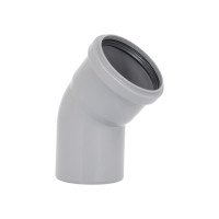Коліно каналізаційне Ostendorf-OSMA HT-System PLUS d75×45°