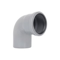 Коліно каналізаційне Ostendorf-OSMA HT-System PLUS d75×87°