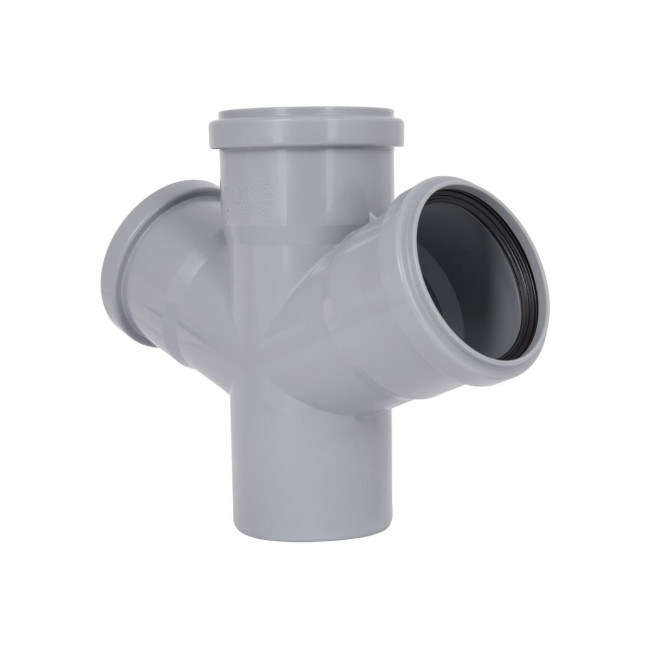 Хрестовина каналізаційна Ostendorf-OSMA HT-System PLUS d75/75/75/75×67°