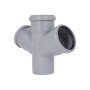 Хрестовина каналізаційна Ostendorf-OSMA HT-System PLUS d75/75/75/75×67°