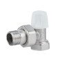 Кран радіаторний Icma 1/2" кутовий без ручки №805