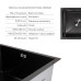 Акційний набір Lidz: мийка Handmade H4843 Black PVD 3,0/1,0 мм + K01B Корзина для кухонной мойки