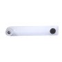 Вилив Qtap (42x36,7x227) для душової системи Presto Chrome/White QTPRE42367227CRW50527
