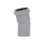 Коліно каналізаційне Ostendorf-OSMA HT-System PLUS d50×15°