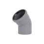Коліно каналізаційне Ostendorf-OSMA HT-System PLUS d110×45°