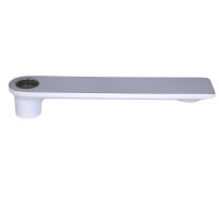 Вилив Qtap (42x36,7x227) для душової системи Presto Chrome/White QTPRE42367227CRW50527