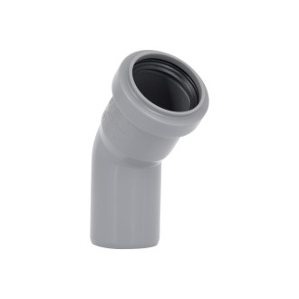Коліно каналізаційне Ostendorf-OSMA HT-System PLUS d40×45°
