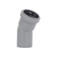Коліно каналізаційне Ostendorf-OSMA HT-System PLUS d50×30°