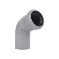 Коліно каналізаційне Ostendorf-OSMA HT-System PLUS d50×67°