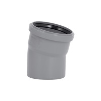 Коліно каналізаційне Ostendorf-OSMA HT-System PLUS d110×15°