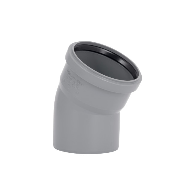 Коліно каналізаційне Ostendorf-OSMA HT-System PLUS d110×30°