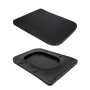 Унітаз підвісний Qtap Gemini Ultra Quiet 485×340×350 мм, Matt Black, з сидінням Slim Duroplast / Soft-close / Quick Release QTGEM28BLM50505