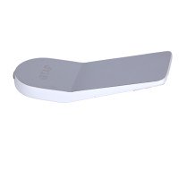 Ручка картриджа Qtap (42x109,2x34,3) для смесителей Presto Chrome/White QTPRE421092343CRW50514