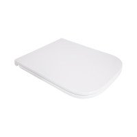 Сидіння для унітаза Qtap (Cardinal 620), White, з мікроліфтом Slim Duroplast, Quick Release QTSC179W50766