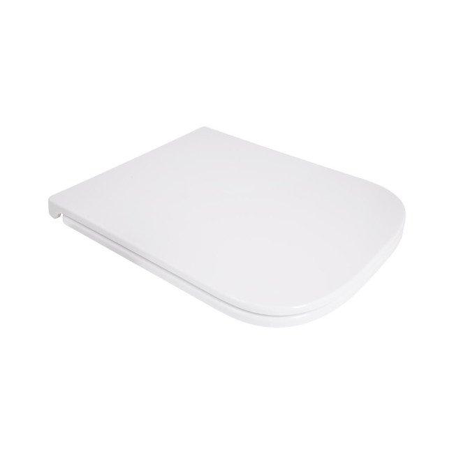 Сидіння для унітаза Qtap (Cardinal 620), White, з мікроліфтом Slim Duroplast, Quick Release QTSC179W50766