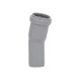 Коліно каналізаційне Ostendorf-OSMA HT-System PLUS d32×15°