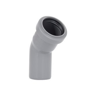 Коліно каналізаційне Ostendorf-OSMA HT-System PLUS d40×45°