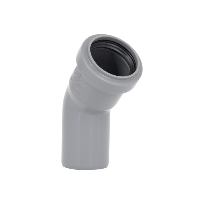 Коліно каналізаційне Ostendorf-OSMA HT-System PLUS d40×45°