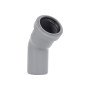 Коліно каналізаційне Ostendorf-OSMA HT-System PLUS d40×45°