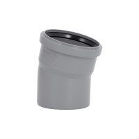 Коліно каналізаційне Ostendorf-OSMA HT-System PLUS d110×15°