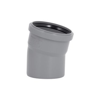 Коліно каналізаційне Ostendorf-OSMA HT-System PLUS d110×15°