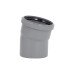 Коліно каналізаційне Ostendorf-OSMA HT-System PLUS d110×15°