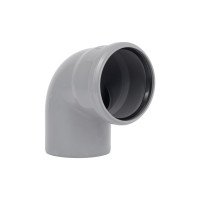 Колено канализационное Ostendorf-OSMA HT-System PLUS d110×87°