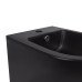 Биде подвесное Qtap Robin 495х370х325 Matt black QT1355046FMB
