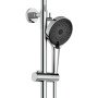 Душова система універсальна Qtap Sloup на два споживачі QT57103OC Chrome