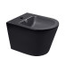 Биде подвесное Qtap Scorpio 515x360x345 Matt black QT1455053FMB