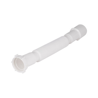 Гнучка труба Lidz (WHI) 60 01 G002 00 з накидною гайкою 1 1/2