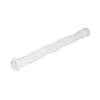 Гнучка труба Lidz (WHI) 60 01 G002 01 з накидною гайкою 1 1/2