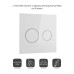 Панель смыва для унитаза Qtap Nest Uni QT0211P01V1176W