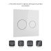 Панель змиву для унітаза Qtap Nest Uni QT0211P01V1176W