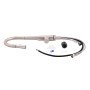 Змішувач для кухні Qtap Evicka з висувним виливом QTEVI91103UN Brushed Nickel PVD