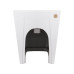 Біде підлогове Qtap Crow 545х360х410 White QT05443370W