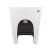 Биде напольное Qtap Crow 545х360х410 White QT05443370W