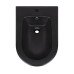 Биде напольное Qtap Scorpio 530x360x395 Matt black QT14441003CMB