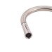 Змішувач для кухні Qtap Baruska з висувним виливом QTBAR9137103UN Brushed Nickel PVD