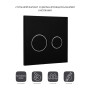 Панель змиву для унітаза Qtap Nest Uni QT0211P01V1178MB