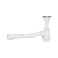 Сифон для раковини Lidz (WHI) 60 06 Y001 01 (вихід 50 мм)