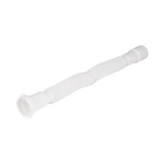 Гнучка труба Lidz (WHI) 60 01 G002 01 з накидною гайкою 1 1/2
