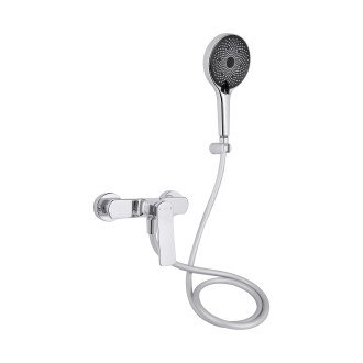 Змішувач для душу Qtap Slavonice з душовим гарнітуром QTSLV4042103C Chrome