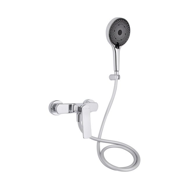 Змішувач для душу Qtap Slavonice з душовим гарнітуром QTSLV4042103C Chrome
