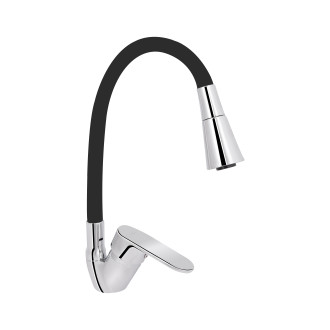 Смеситель для кухни Lidz Tani 008F3 с гибким изливом (k40) LDTAN008F3BCR39484 BCR